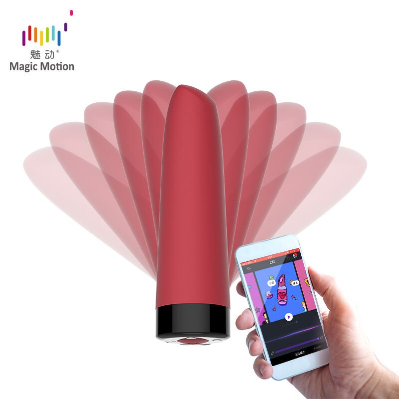 Magic Motion Giyilebilir APP Uygulamalı Magic Awaken Ruj Vibratör