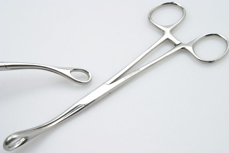 Forester(Sponge) Forceps Standard, Curved 7''