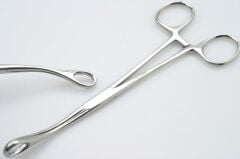 Forester(Sponge) Forceps Standard, Curved 7''