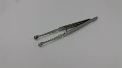 Labret Stem Holding Tweezers With Lock 4,5''