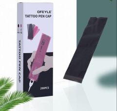 PEN DÖVME  MAKİNESİ KORUMA POŞETİ (200 adet) PEMBE