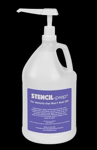 INKJET STENCIL PREP 1 GALLON TRANSFER SIVISI (4LT=128 OZ)