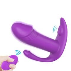 S-Hande Didi Uzaktan Kumanda Giyilebilir Vibratör Mor