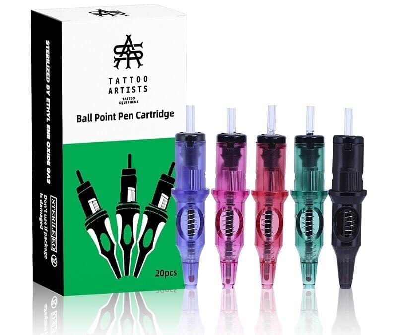 DÖVME İÇİN PRATİK YAPMA KALEMİ-PEMBE (20ADET/KUTU)