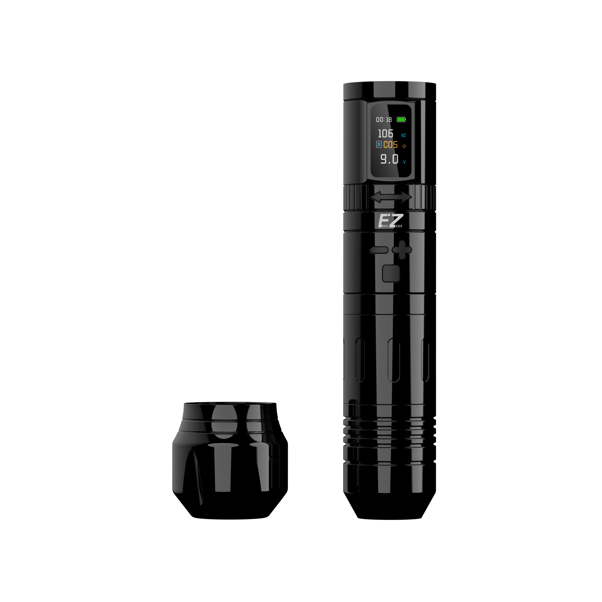 EZ EVOTECH PRO SARJI PEN DÖVME MAKİNESİ SİYAH